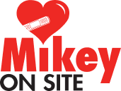 Mikey Young At Heart Banner Text