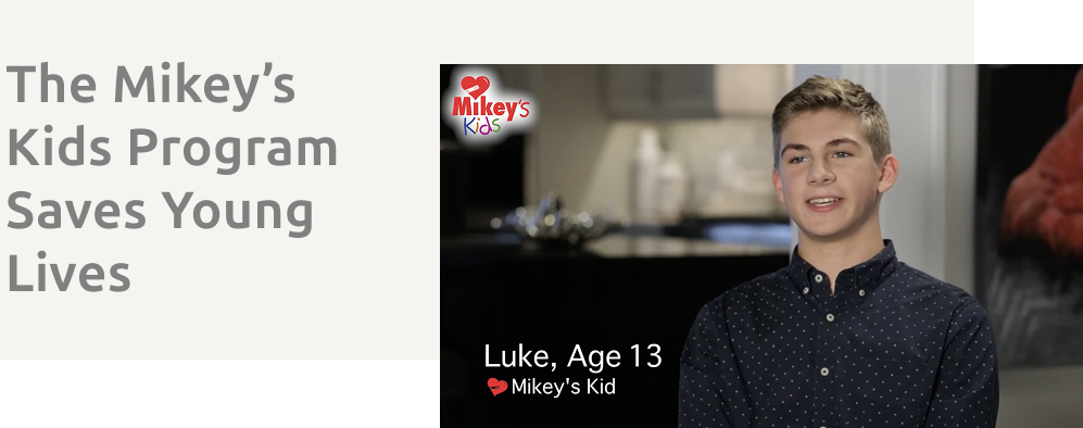 Mikey's Kids Program