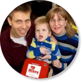 Craig and Jennifer Hansen with son