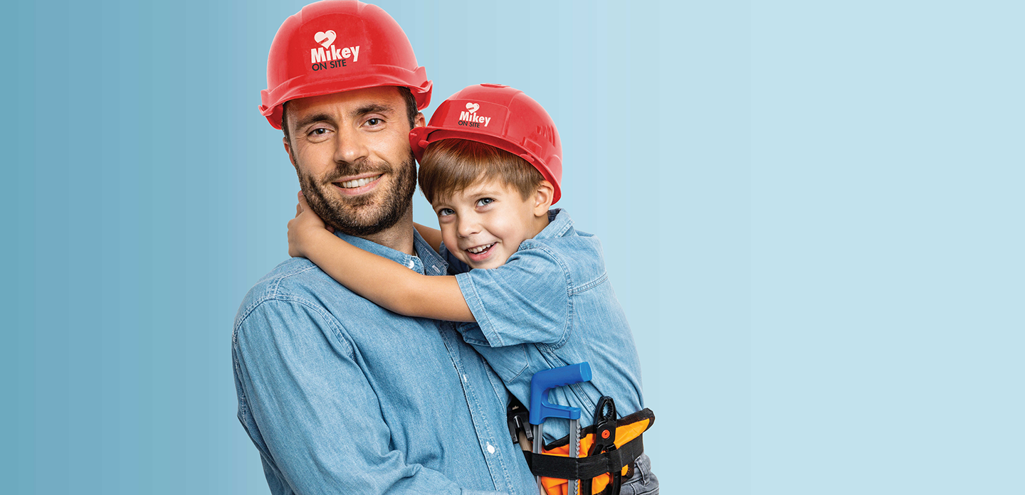 Mikey Young At Heart Banner